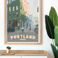 Portland, Maine (Wharf St) Print