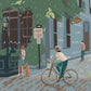 Portland, Maine (Wharf St) Print
