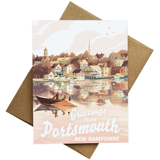 Portsmouth, New Hampshire Greeting Card