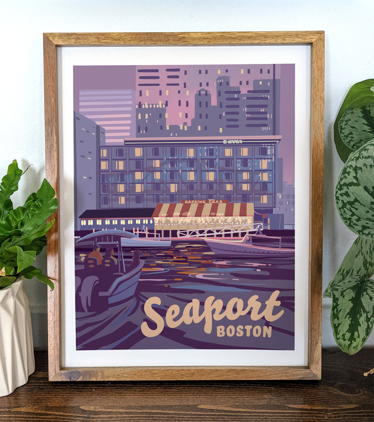 Seaport, Boston Print