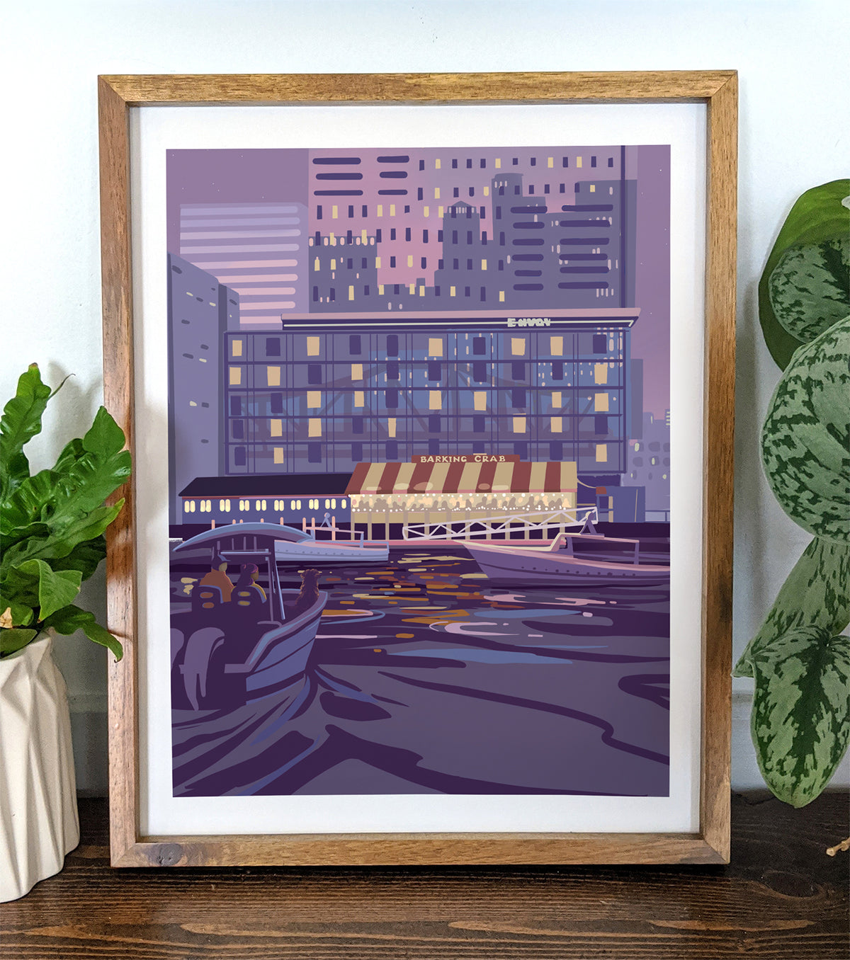 Seaport, Boston Print