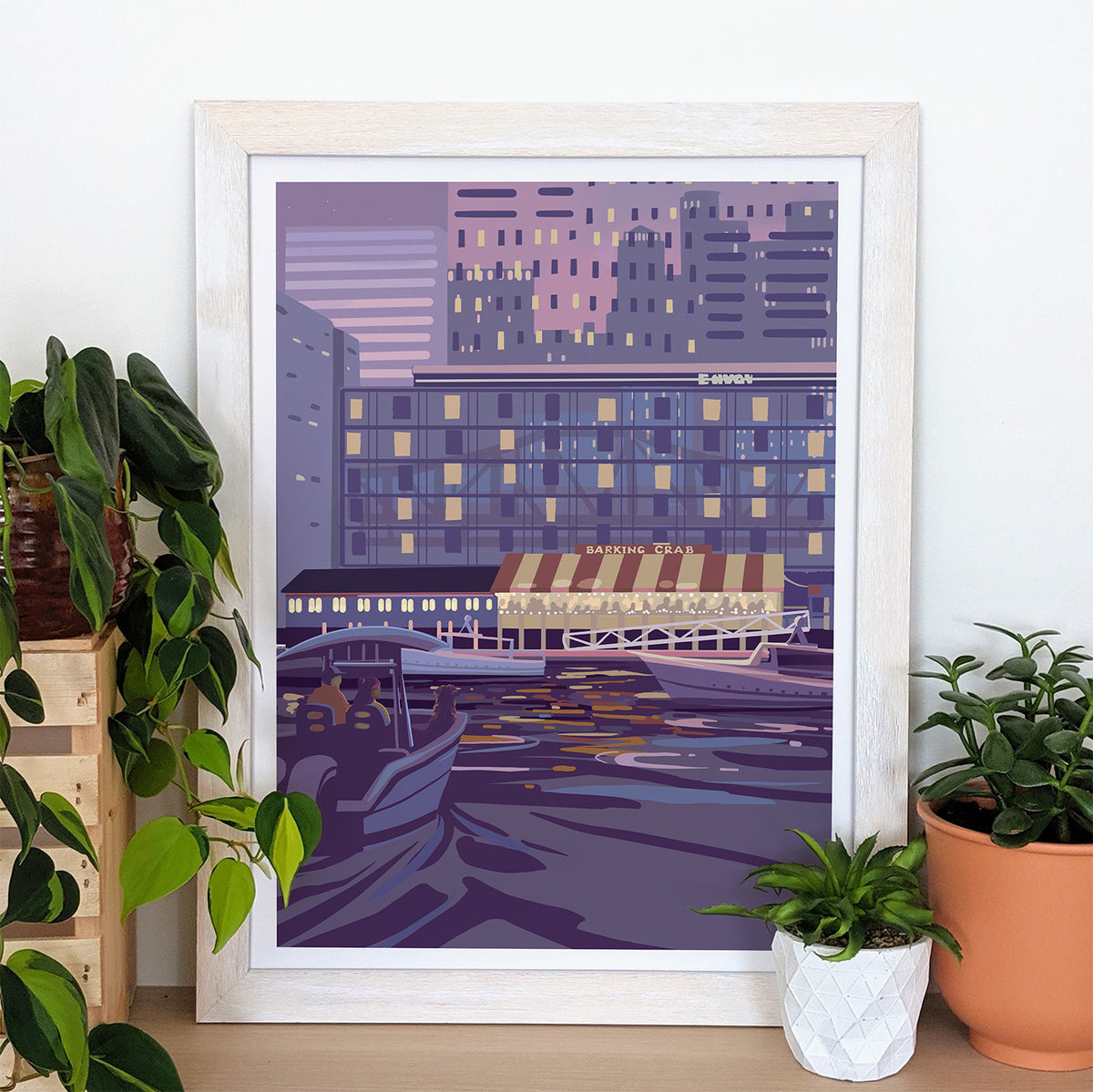 Seaport, Boston Print