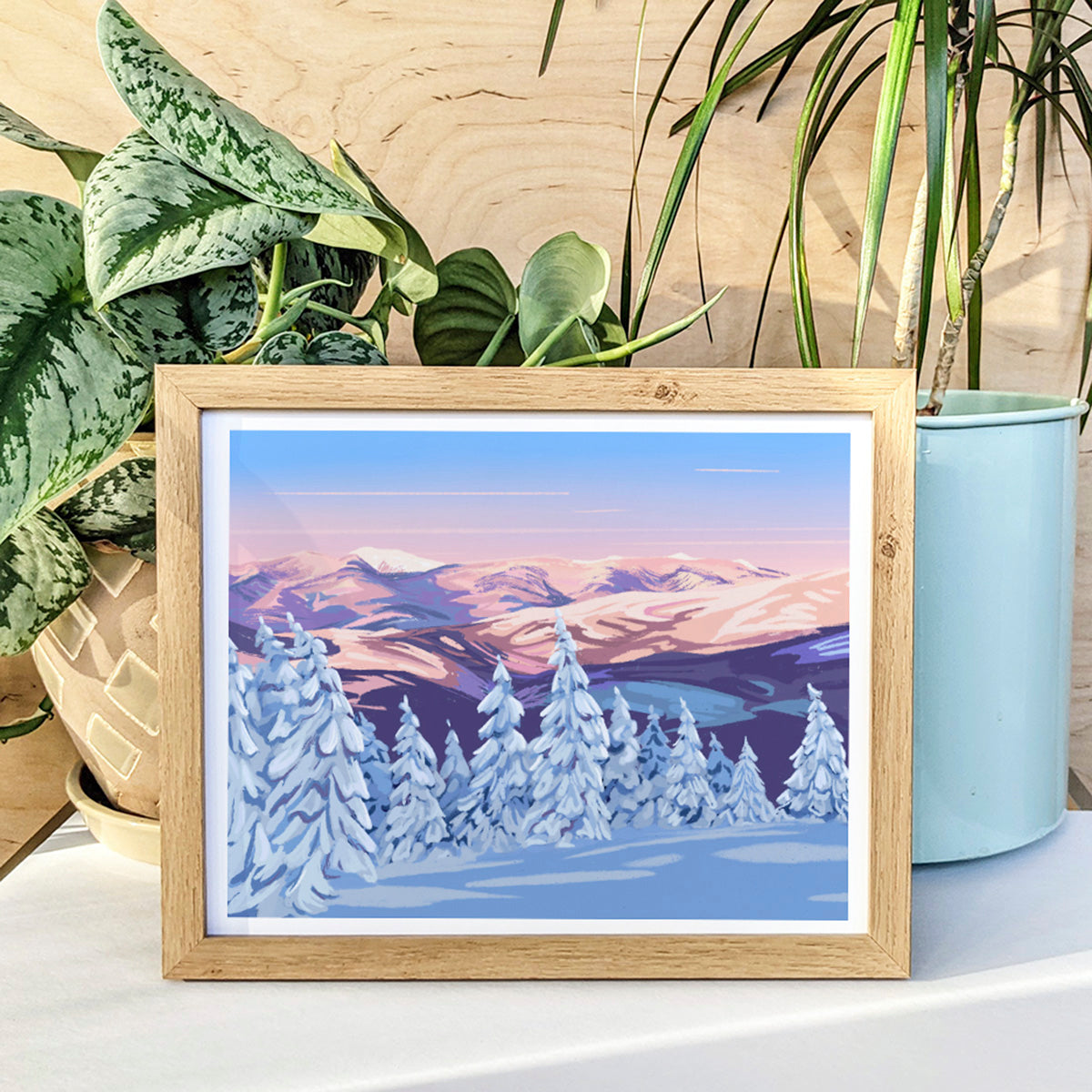 Speckled Mountain, Maine Print