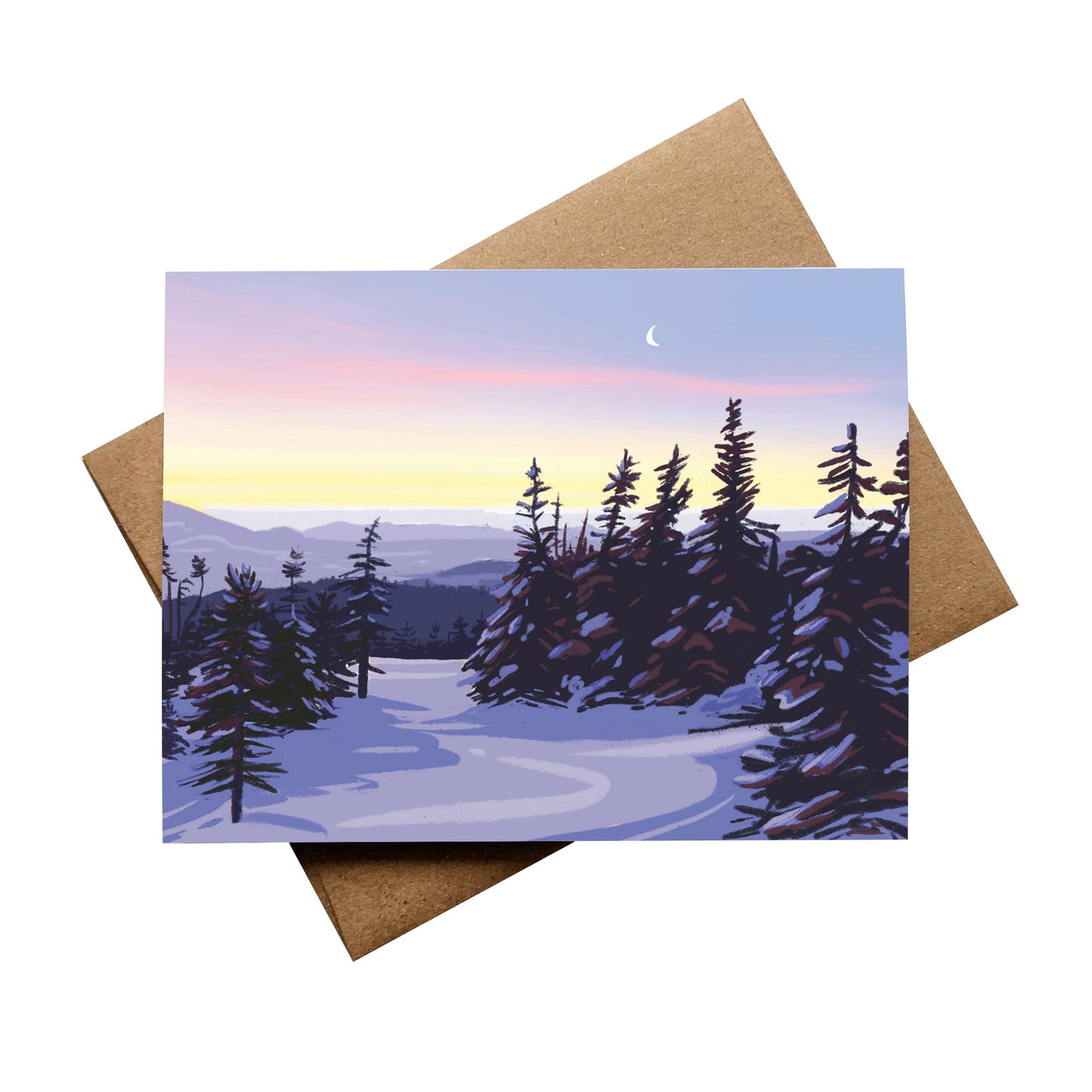 New England Winter Wonderland Notecard Set