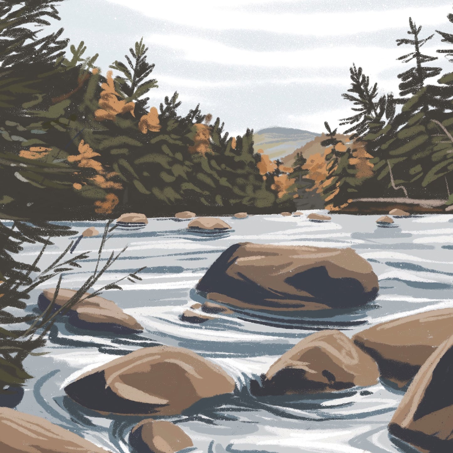 Swift River, New Hampshire Print