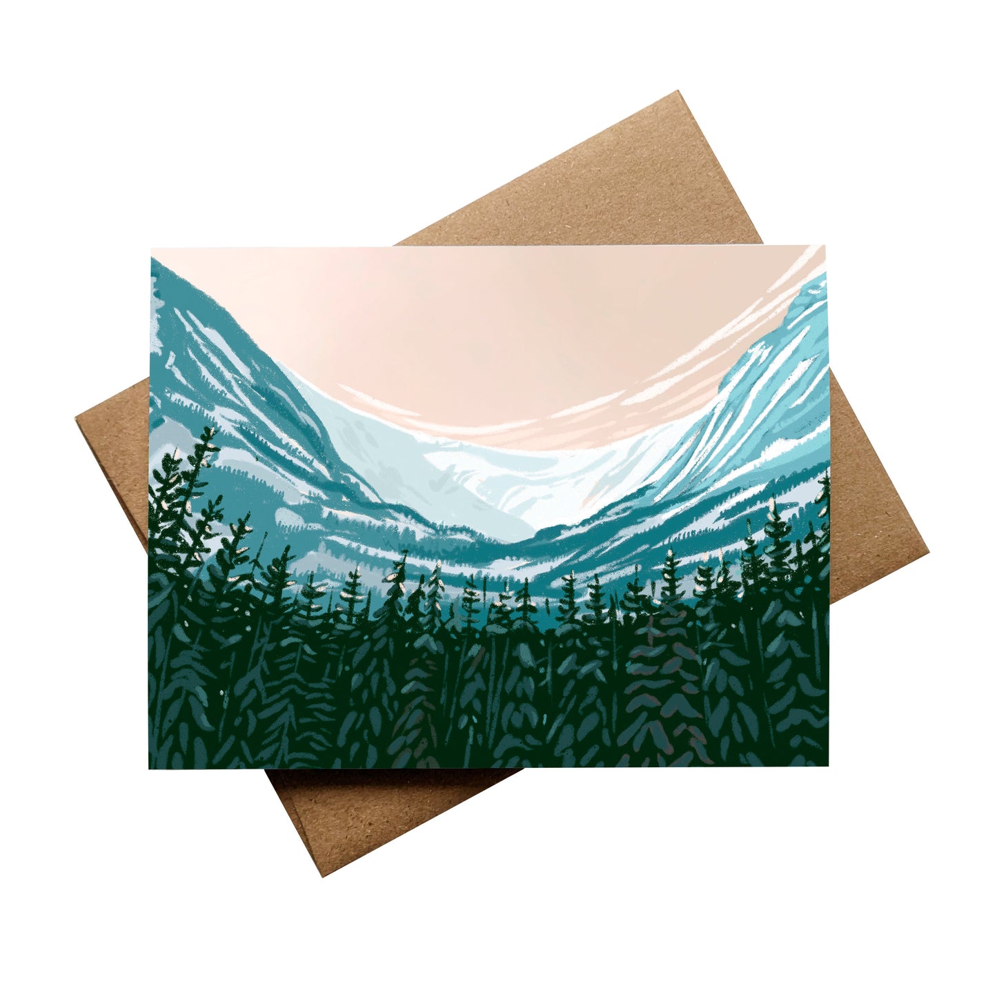 Tuckerman Ravine, New Hampshire Notecard