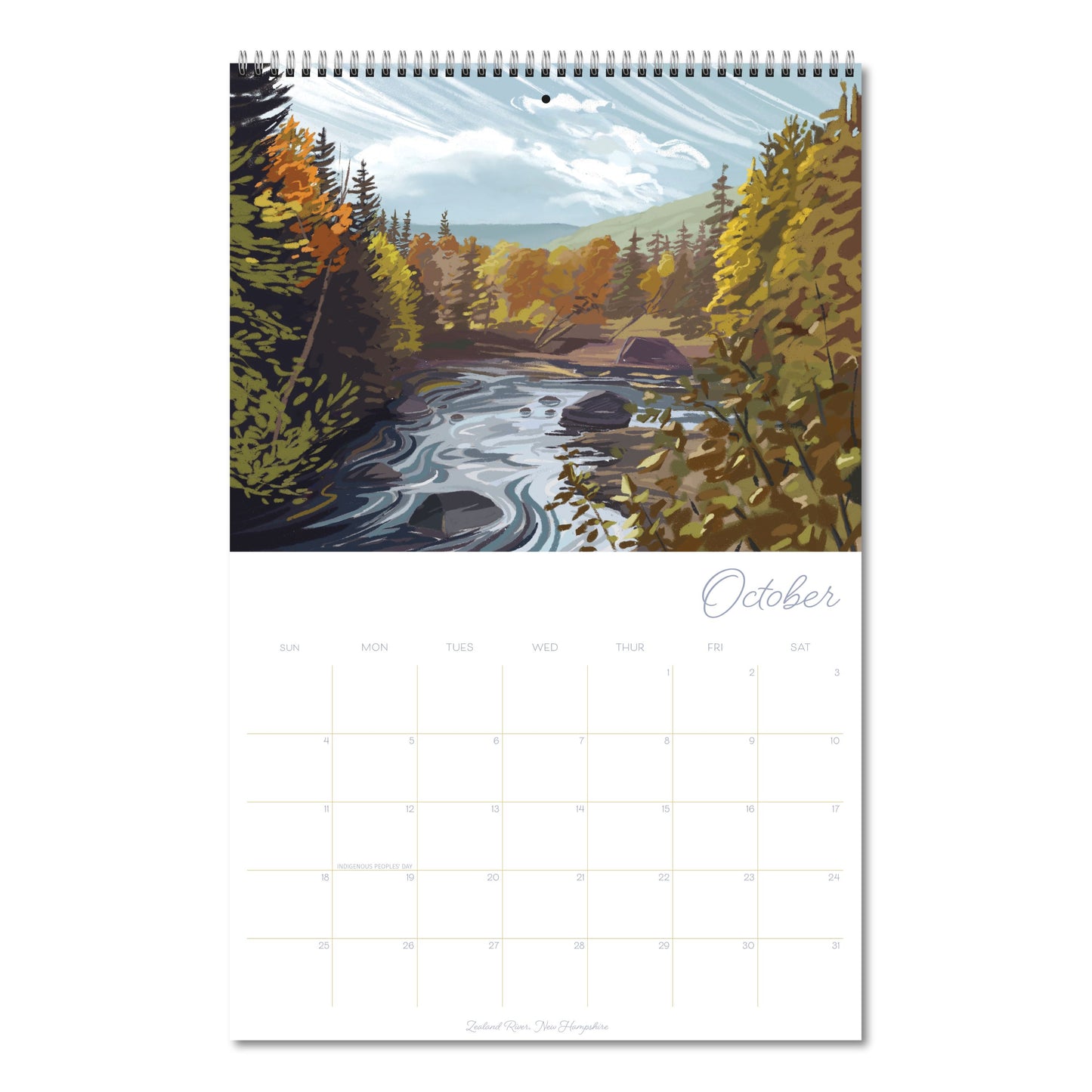PREORDER: 2026 Wall Calendar, "A Year in New England"