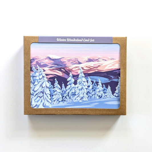 New England Winter Wonderland Notecard Set