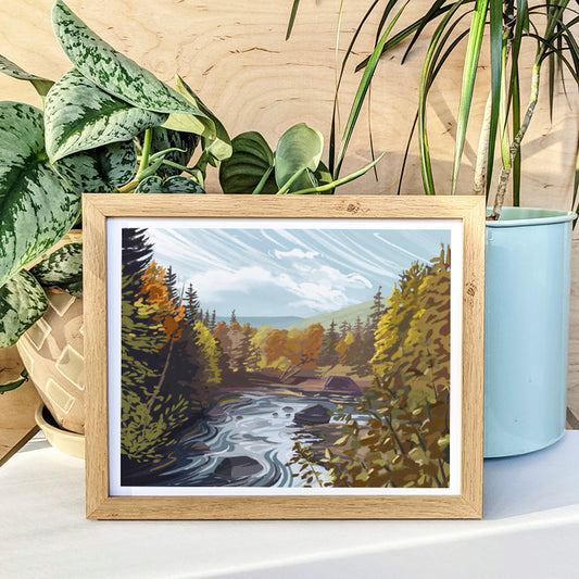 Zealand River, New Hampshire Print