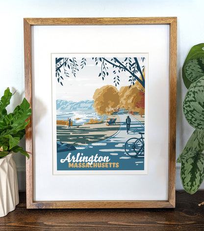 Arlington, Massachusetts Print