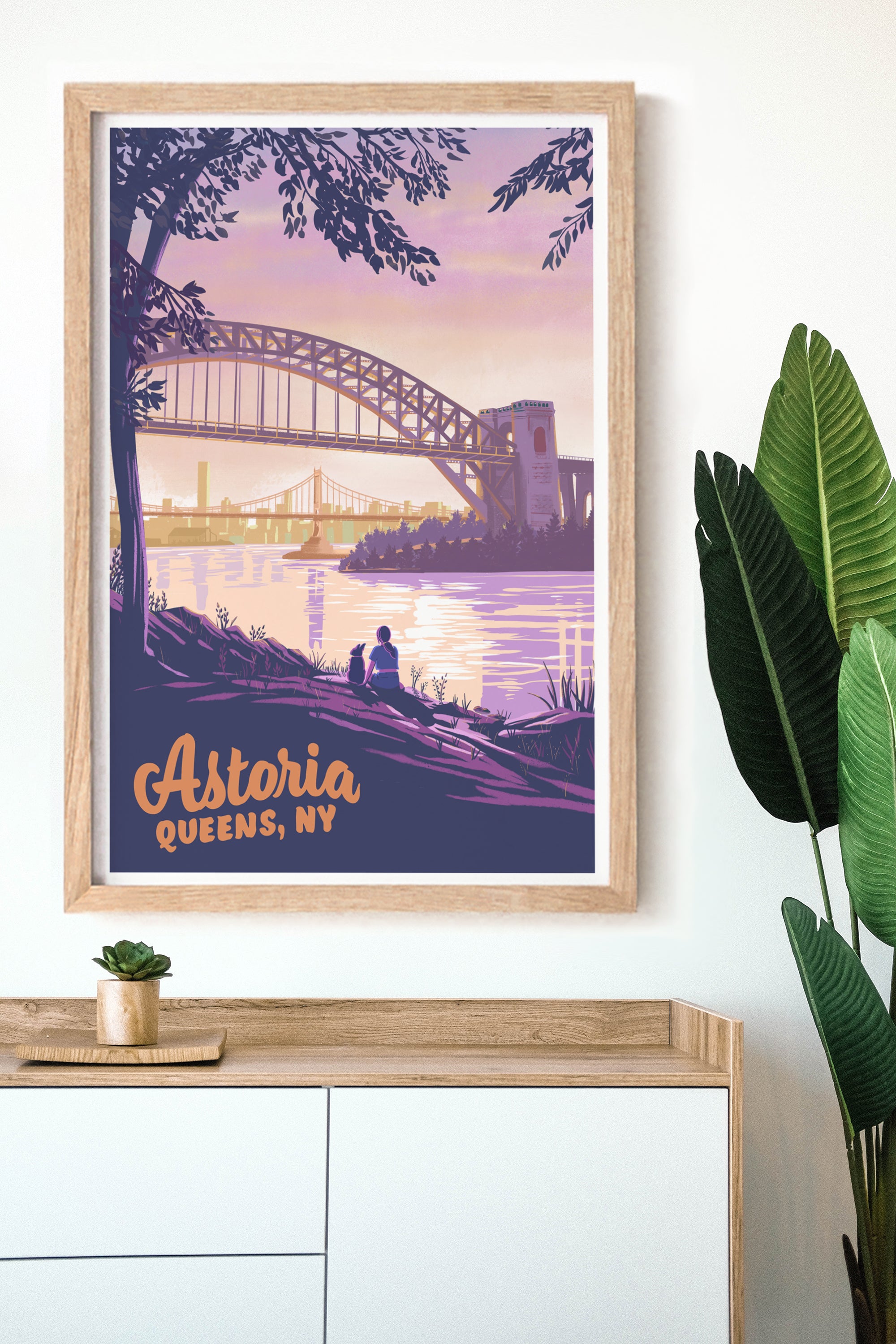 The Astoria, Art Print, newest A2