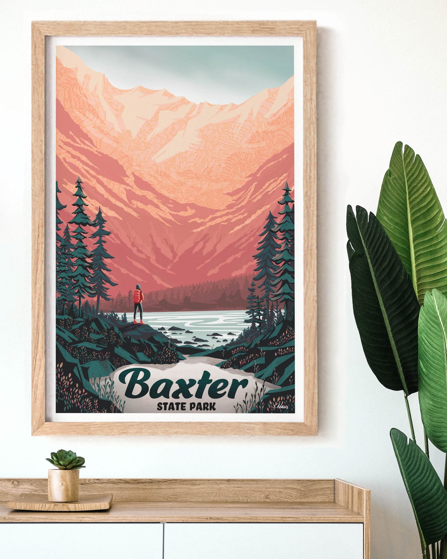 Baxter State Park Print