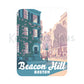Beacon Hill, Boston Sticker