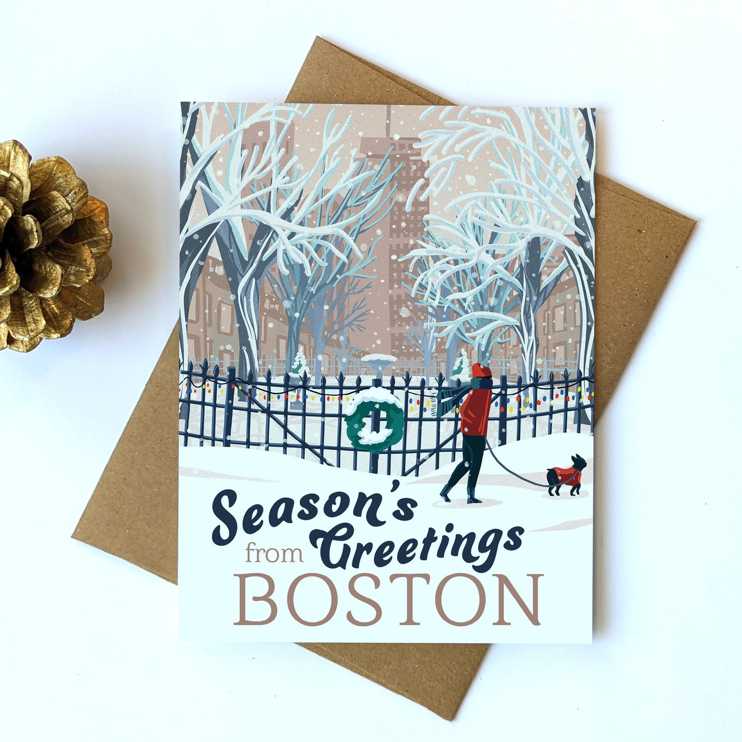 Season's Greetings from Boston Holiday Card