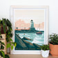 Bug Light Park, South Portland, Maine Print