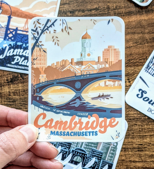 Cambridge, Massachusetts Sticker