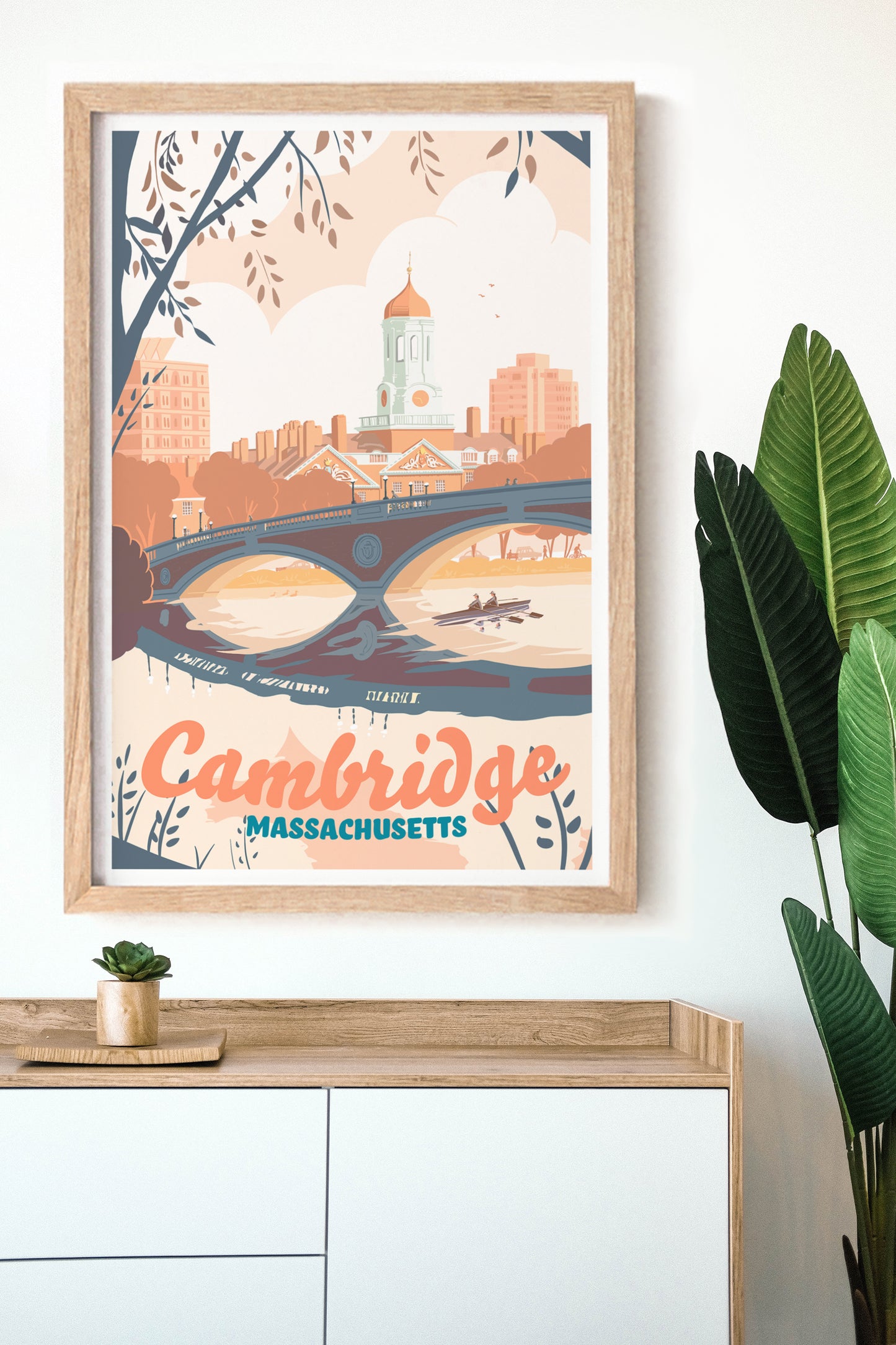 Cambridge, Massachusetts Print