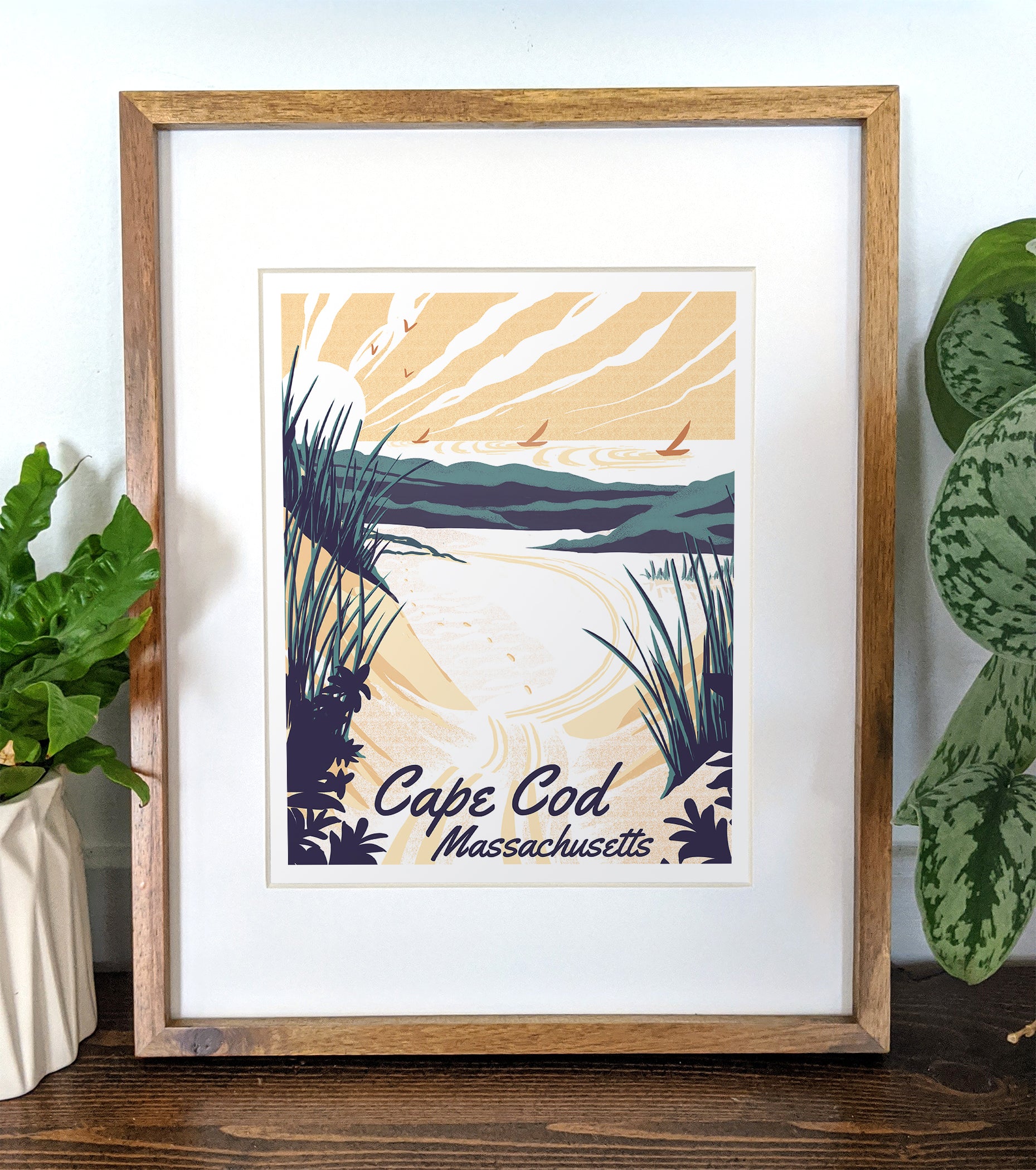 Illustration Of Cape Cod