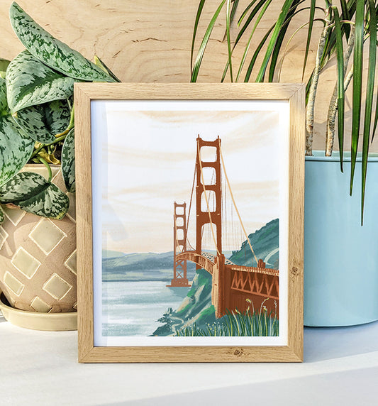 Golden Gate Bridge, California Print