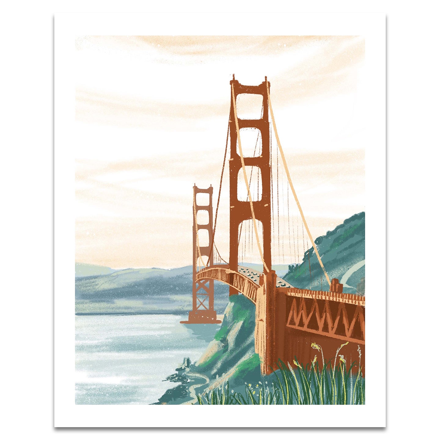 Golden Gate Bridge, California Print