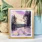 Winter in the Whites, New Hampshire Print