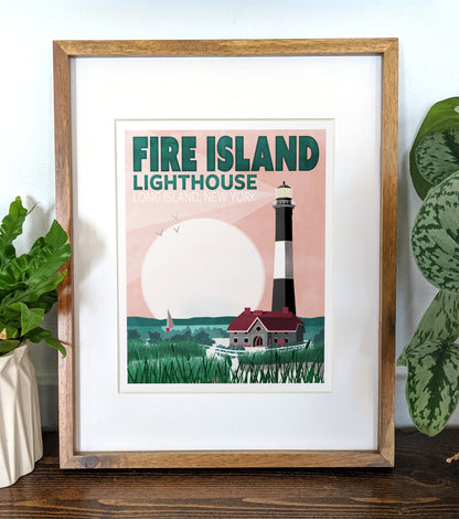 Fire Island Lighthouse Print