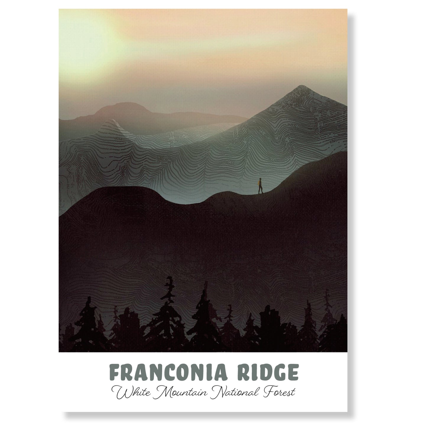 Franconia Ridge Postcard