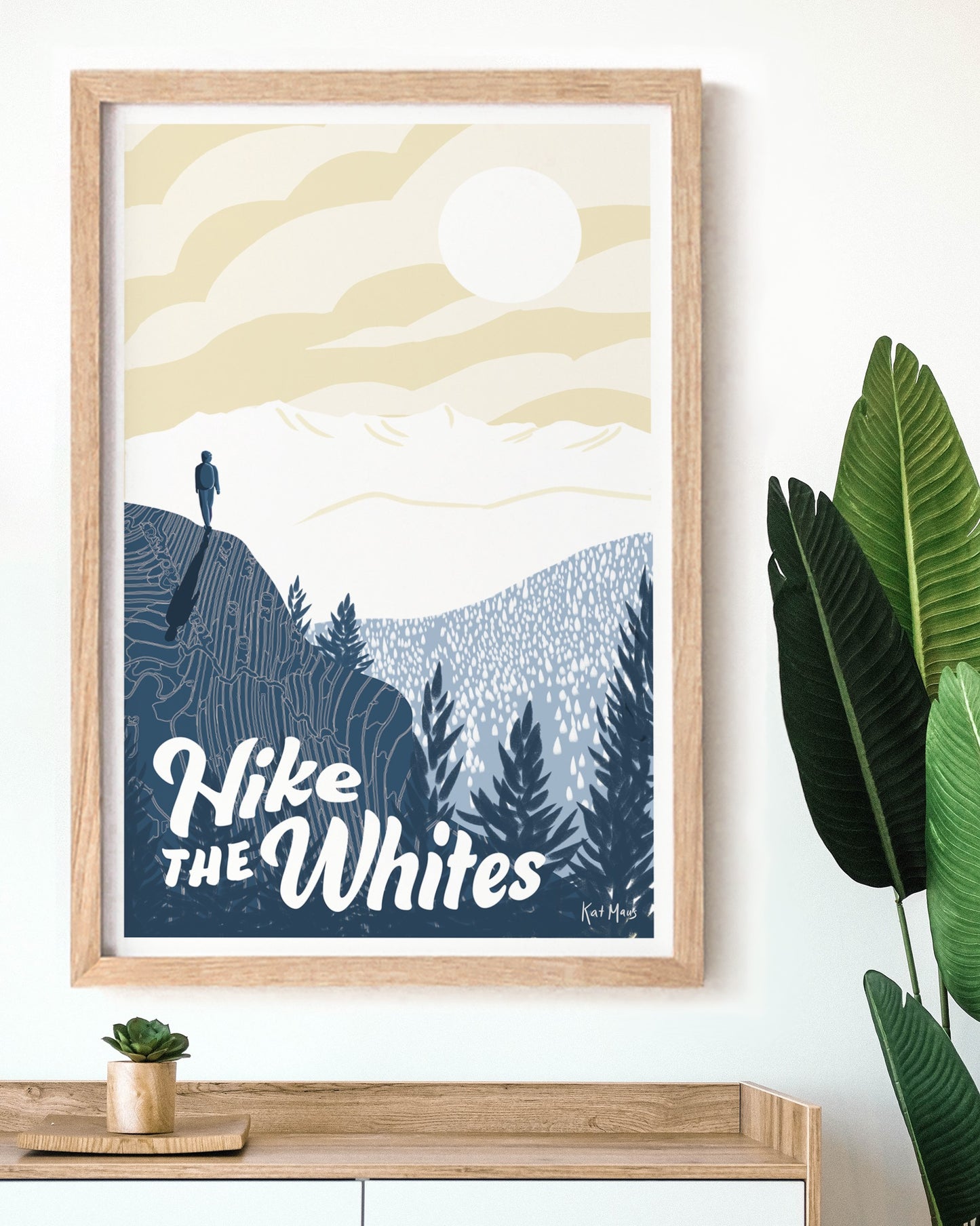 Hike the Whites Print