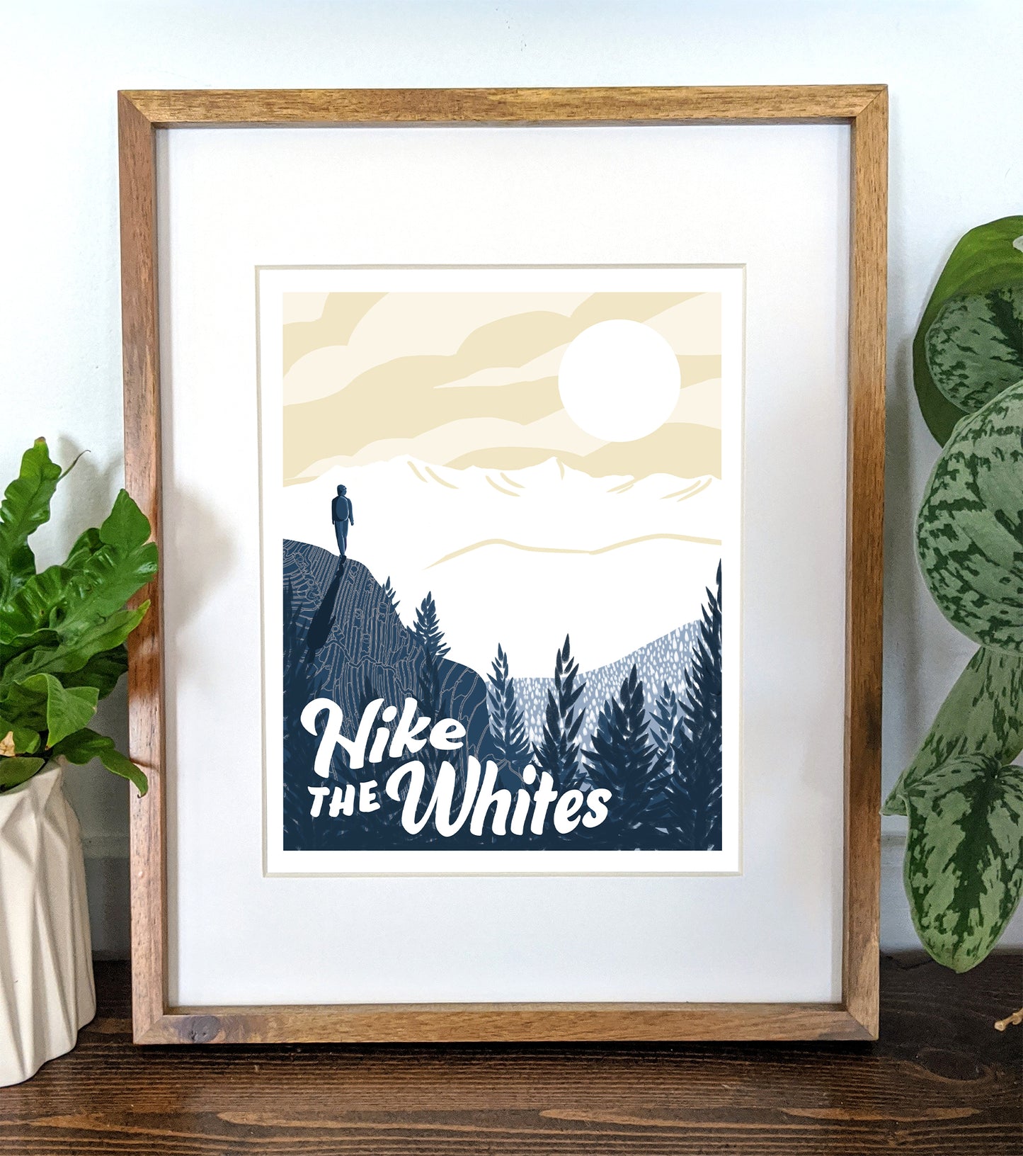 Hike the Whites Print
