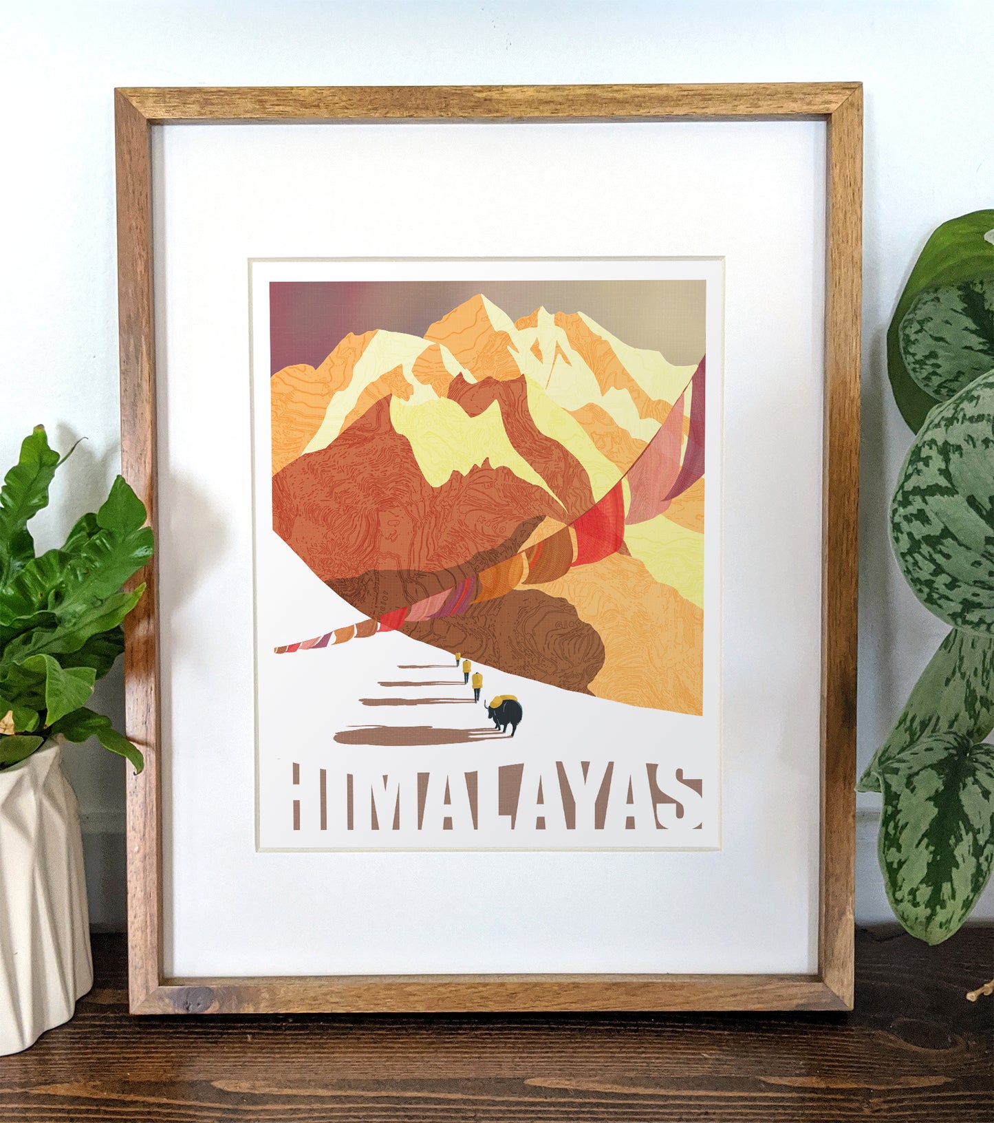Himalayas Trekking Print