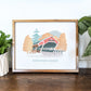 Honeymoon Bridge, Jackson, NH Print
