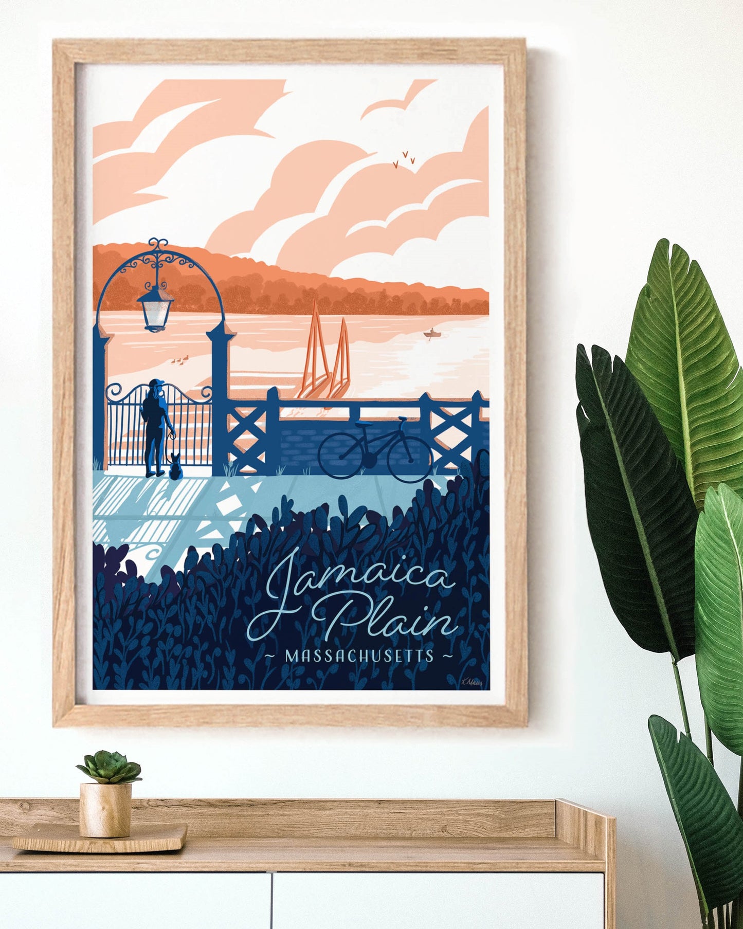 Jamaica Plain, Massachusetts Print