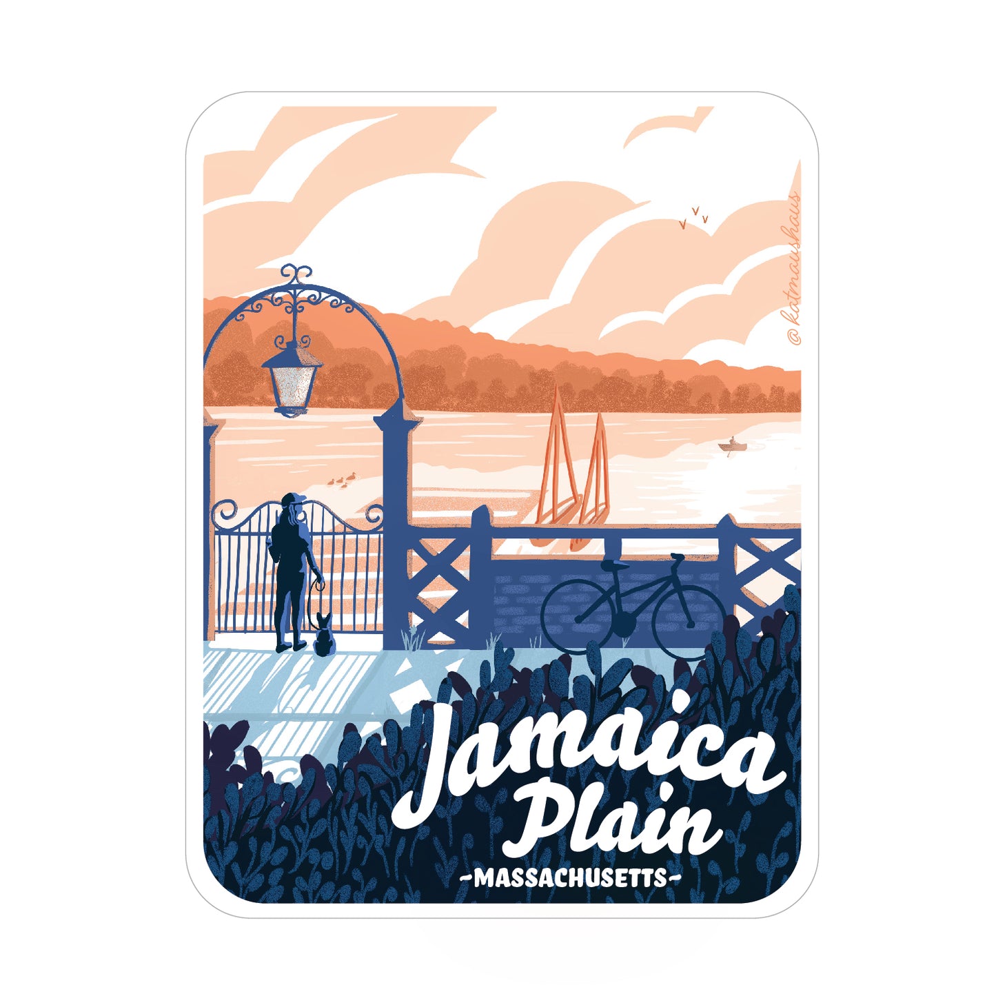 Jamaica Plain, Massachusetts Sticker