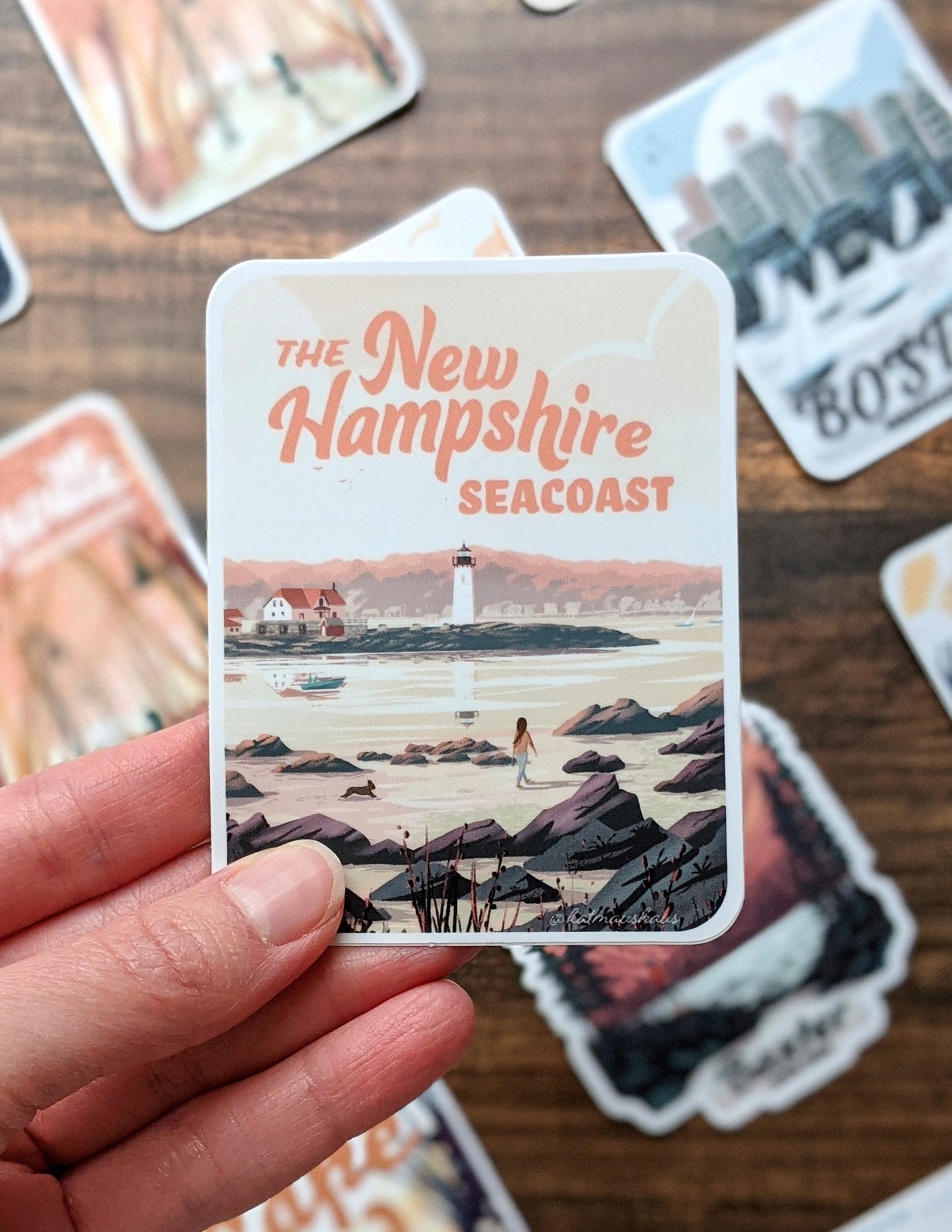 New Hampshire Seacoast Sticker