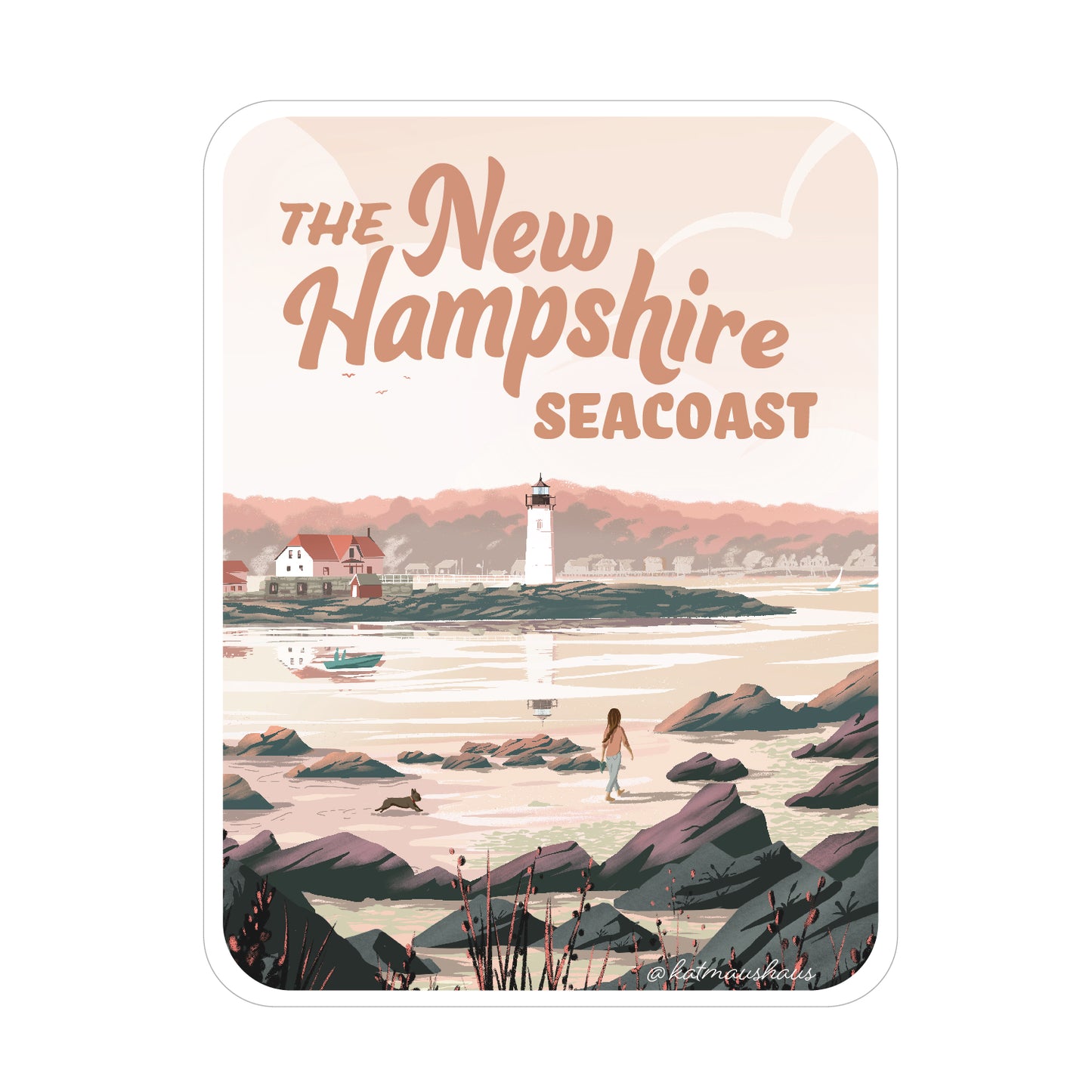 New Hampshire Seacoast Sticker