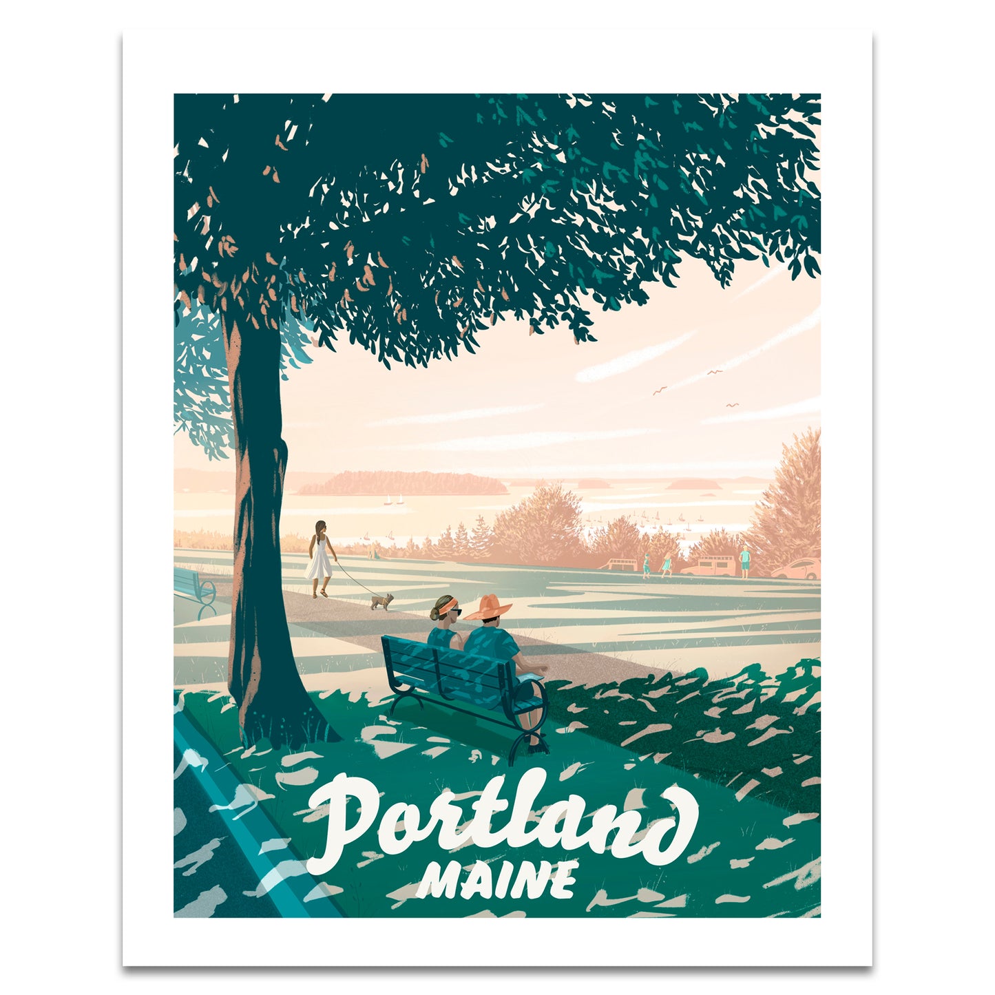 Portland, Maine Print