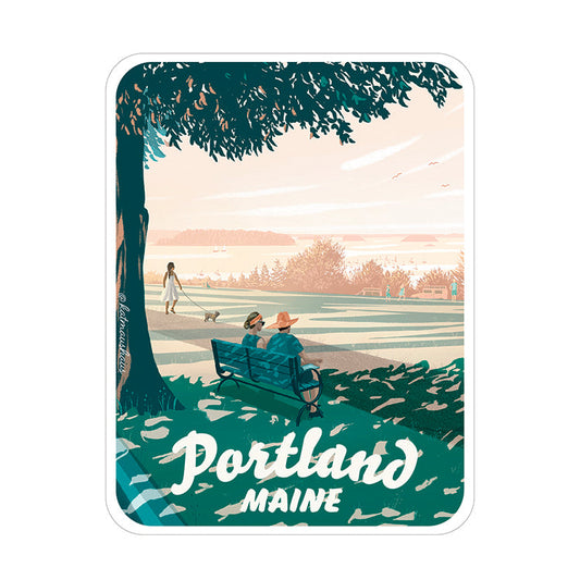 Portland, Maine Sticker