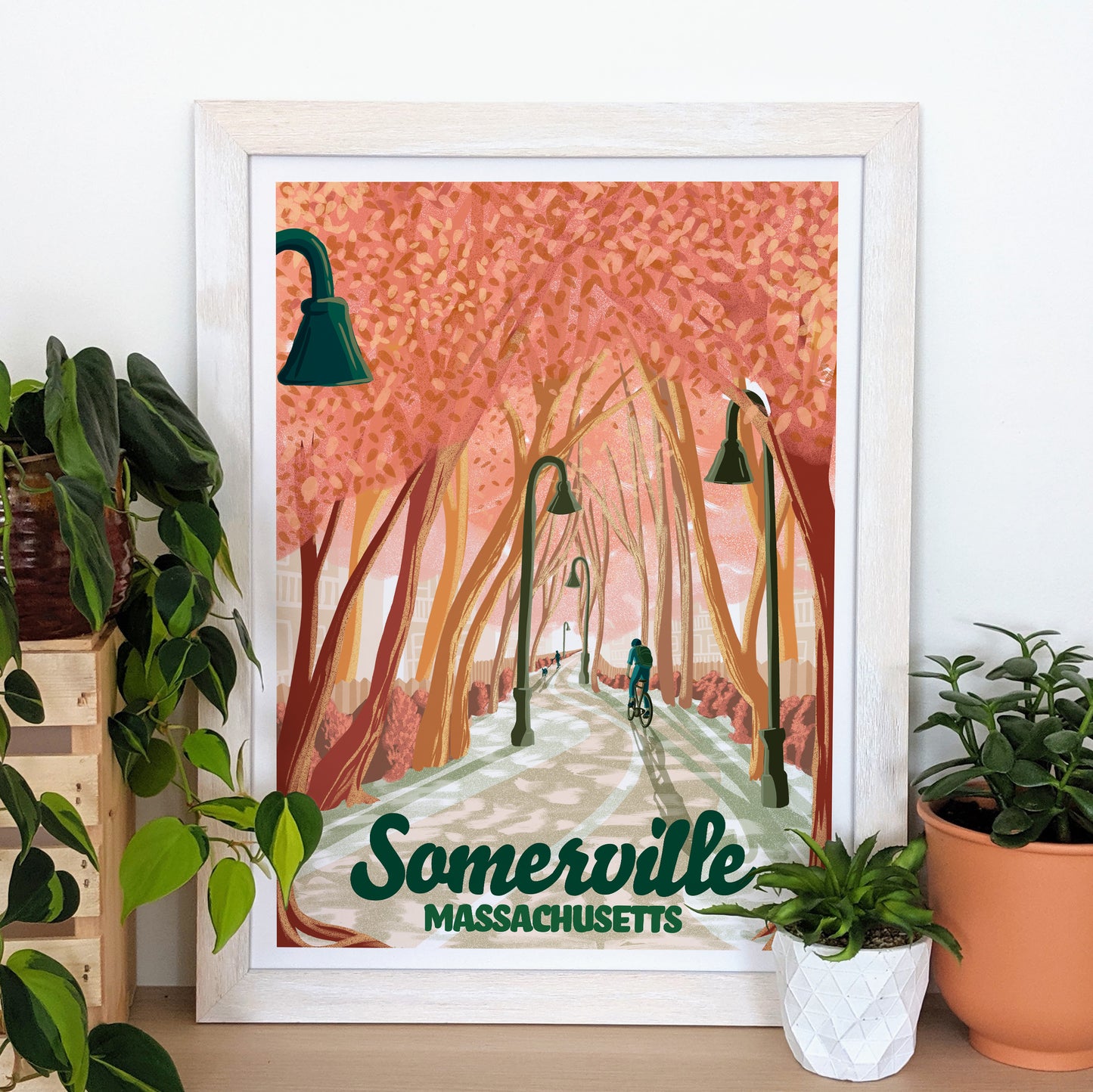 Somerville, Massachusetts Print