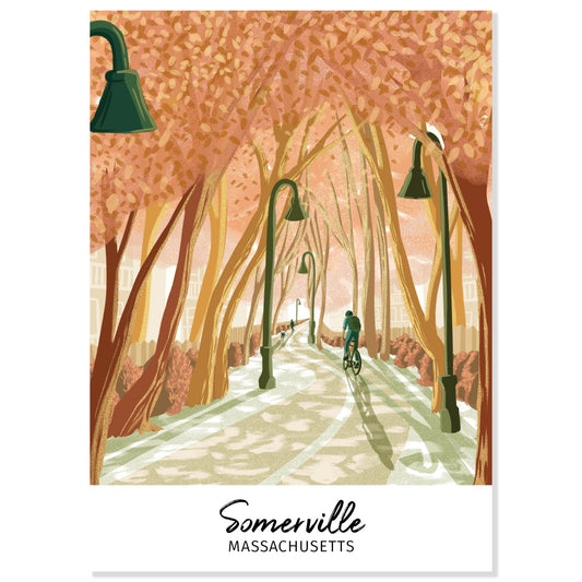 Somerville, Massachusetts Postcard