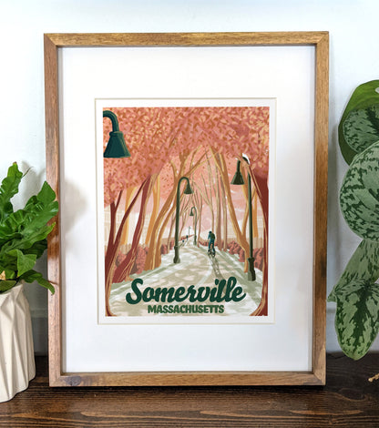 Somerville, Massachusetts Print