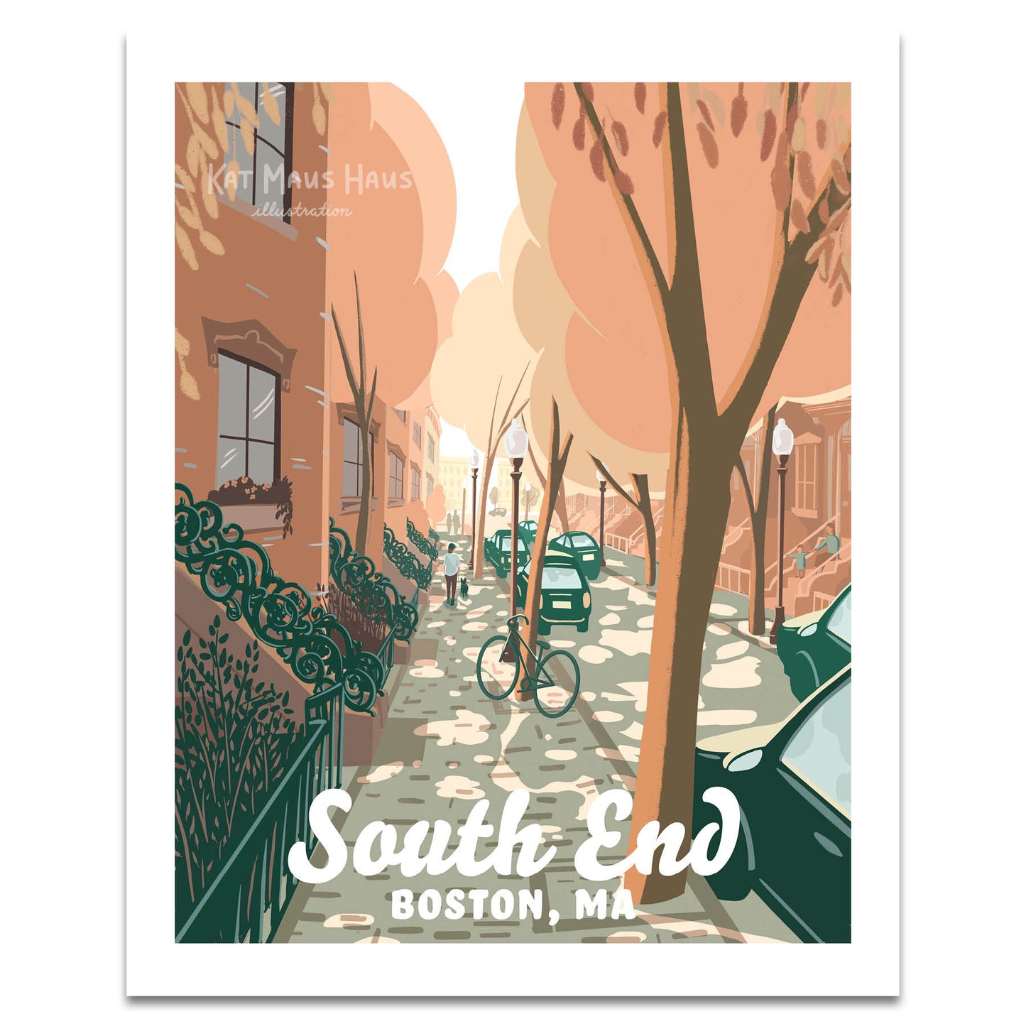 South End Boston Print (Summer Edition)