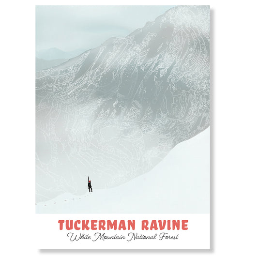 Tuckerman Ravine Postcard