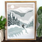Wildcat Skiing Print