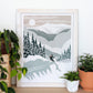 Wildcat Skiing Print