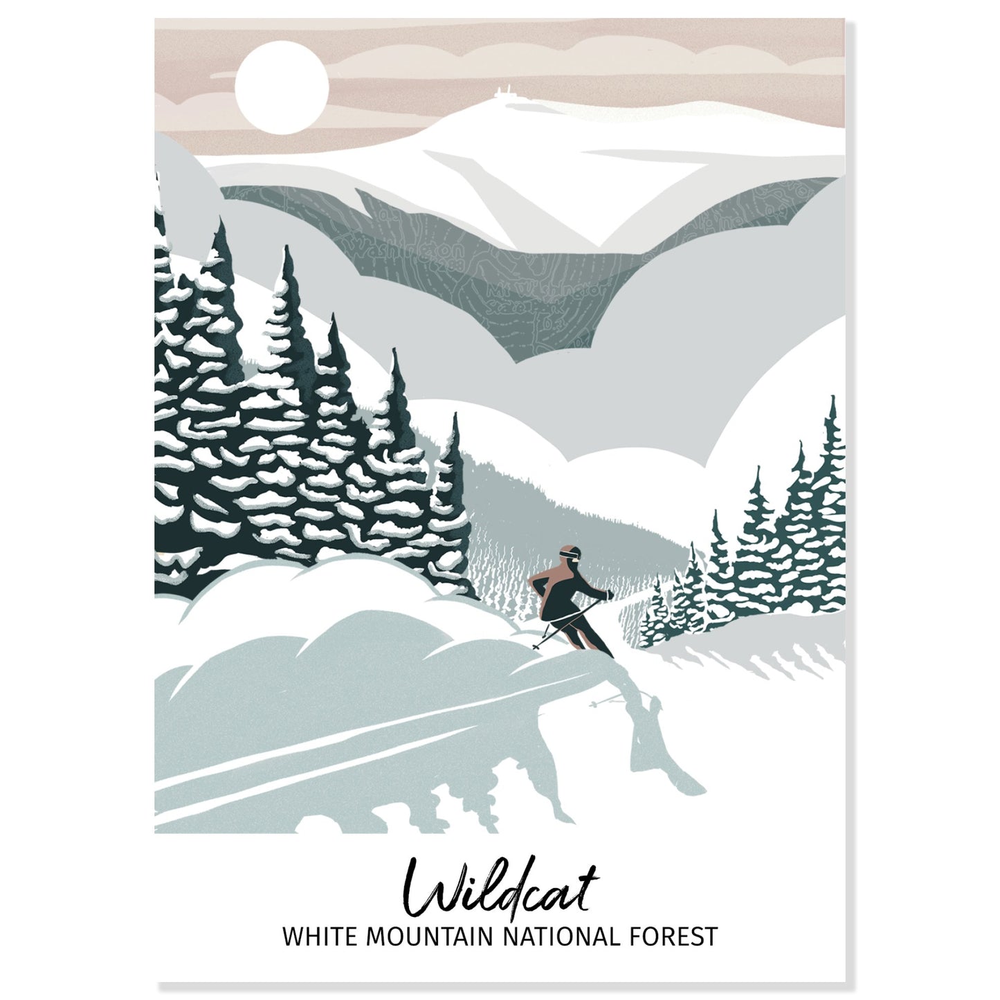 Wildcat Skiing Postcard