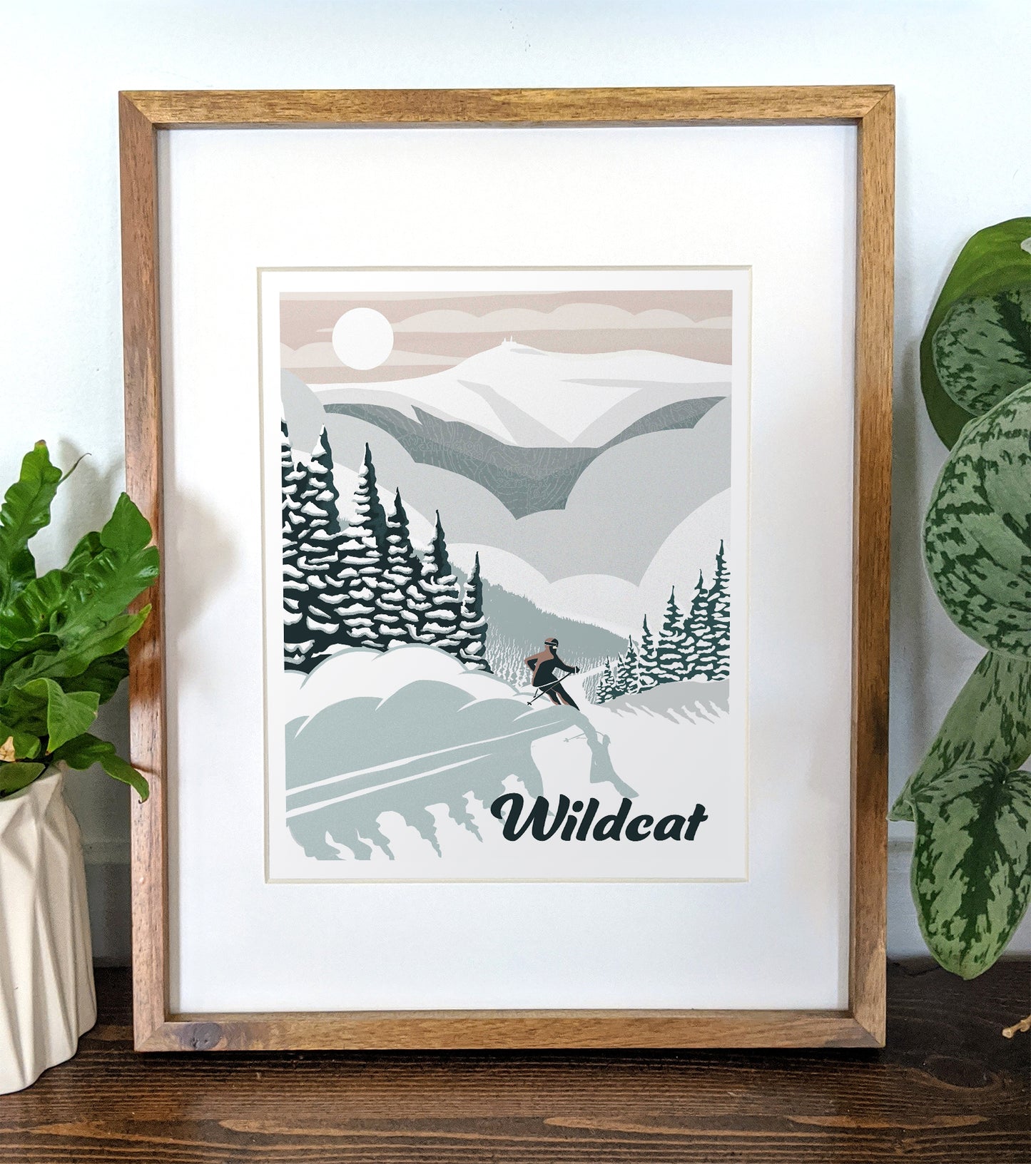 Wildcat Skiing Print